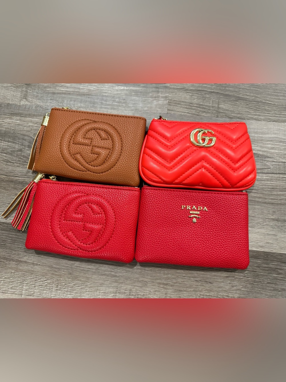 Coin/card pouches sell as bundle of 4